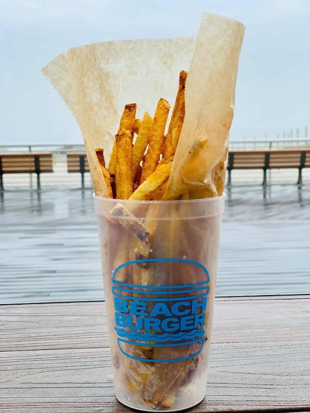 Beach Burger | Boardwalk @, Grand Blvd, Long Beach, NY 11561, USA | Phone: (516) 431-8800