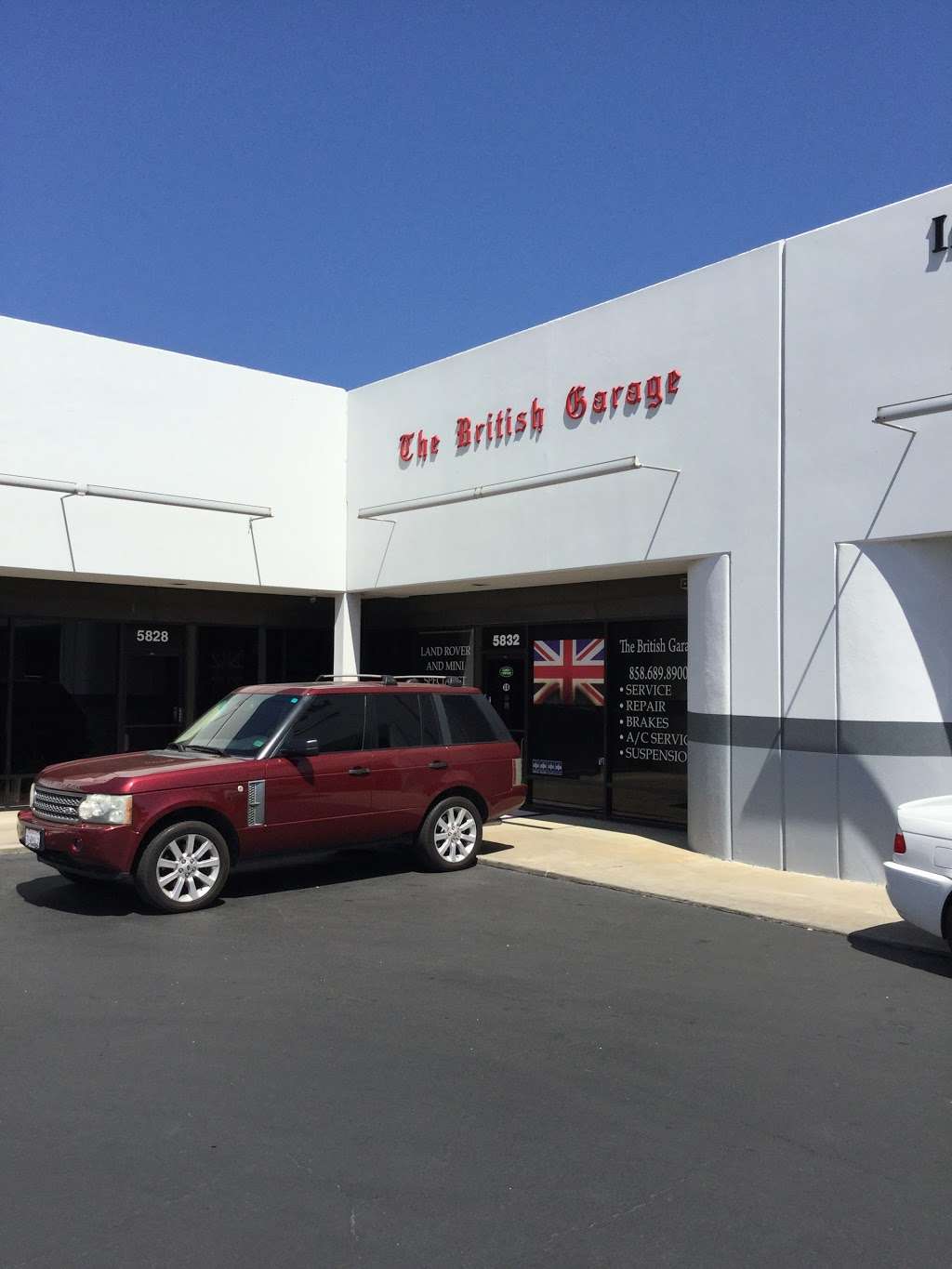 British Garage | 5832 Autoport Mall, San Diego, CA 92121, USA | Phone: (858) 689-8900