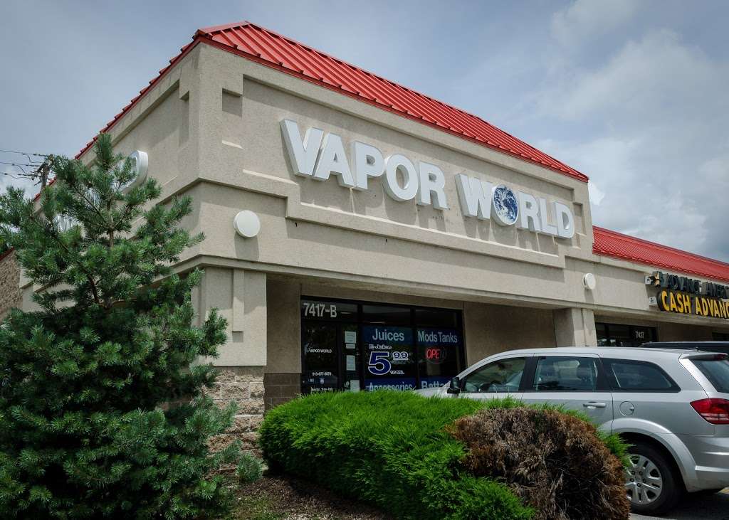 Vapor World | 7417 Metcalf Ave, Overland Park, KS 66204, USA | Phone: (913) 677-6670