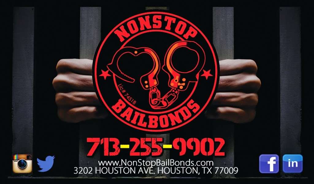 Nonstop Bail Bonds | 3202 Houston Ave, Houston, TX 77009 | Phone: (713) 255-9902