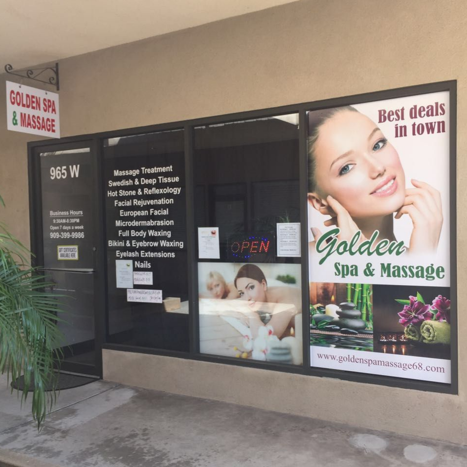 Golden Spa & Massage | 965 W Foothill Blvd, Claremont, CA 91711 | Phone: (909) 399-9986