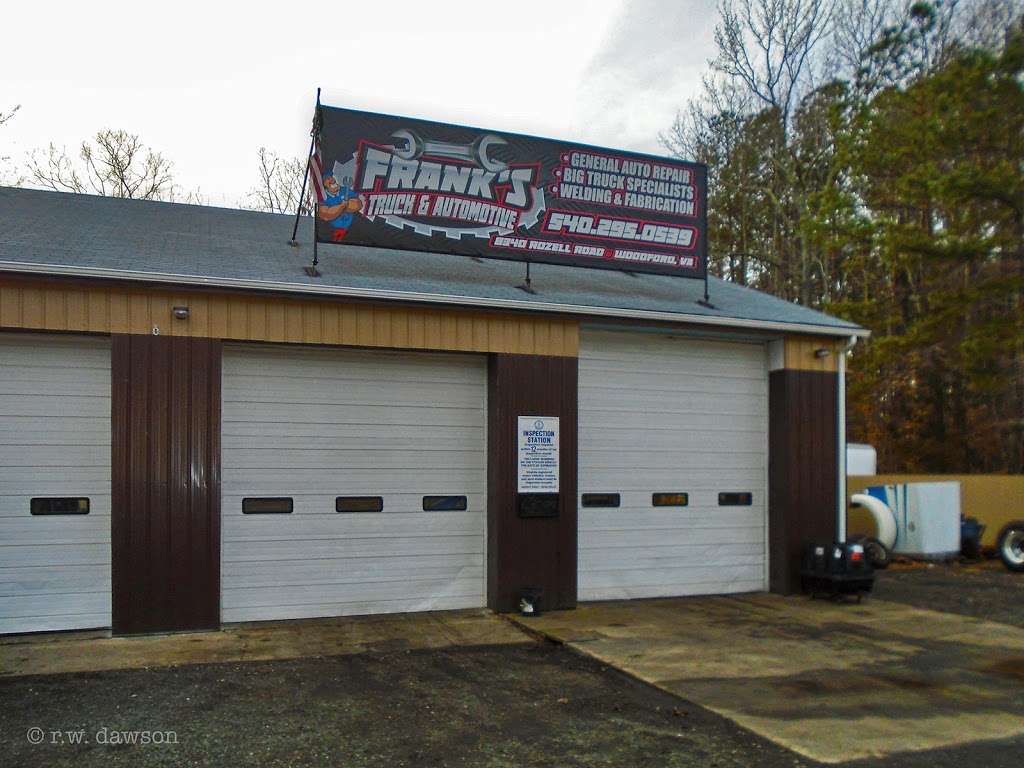 Franks Truck and Automotive Repair | 8340 Rozell Rd, Woodford, VA 22580, USA | Phone: (804) 633-6398