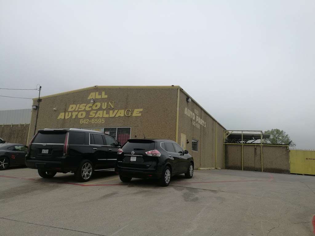 All Discount Auto Salvage | 3965 E Main St, Grand Prairie, TX 75050, USA | Phone: (972) 263-3388