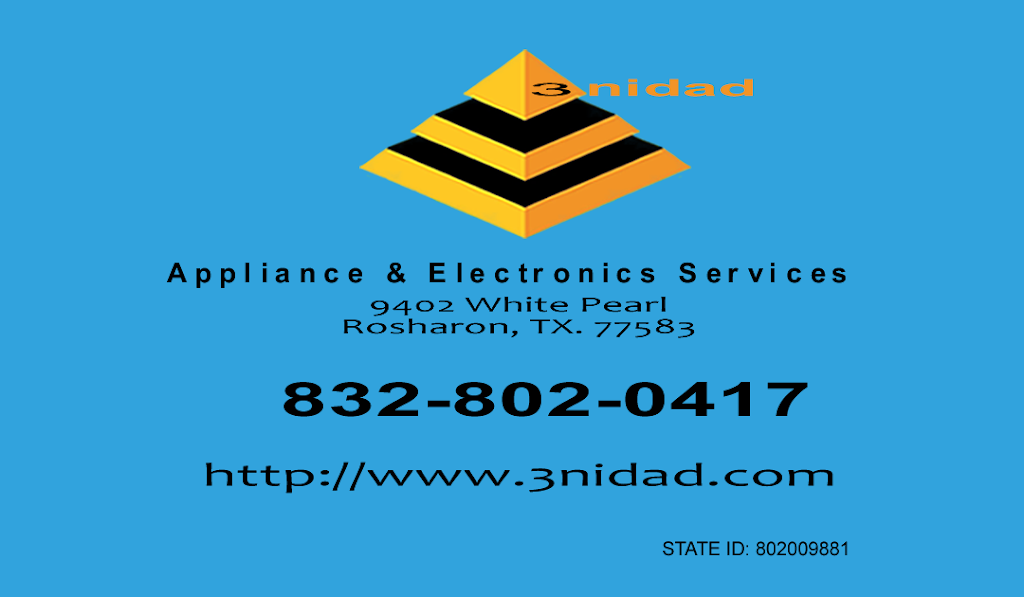 3nidad Heating & Air and Appliances Services | 9402 White Pearl Ln, Rosharon, TX 77583, USA | Phone: (832) 802-0417