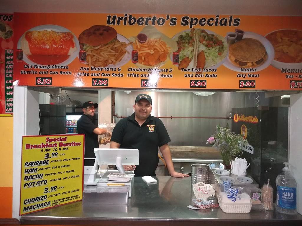 Uriberto’s Mexican Food | 507 S Mt Vernon Ave D, San Bernardino, CA 92410, USA | Phone: (909) 453-0107