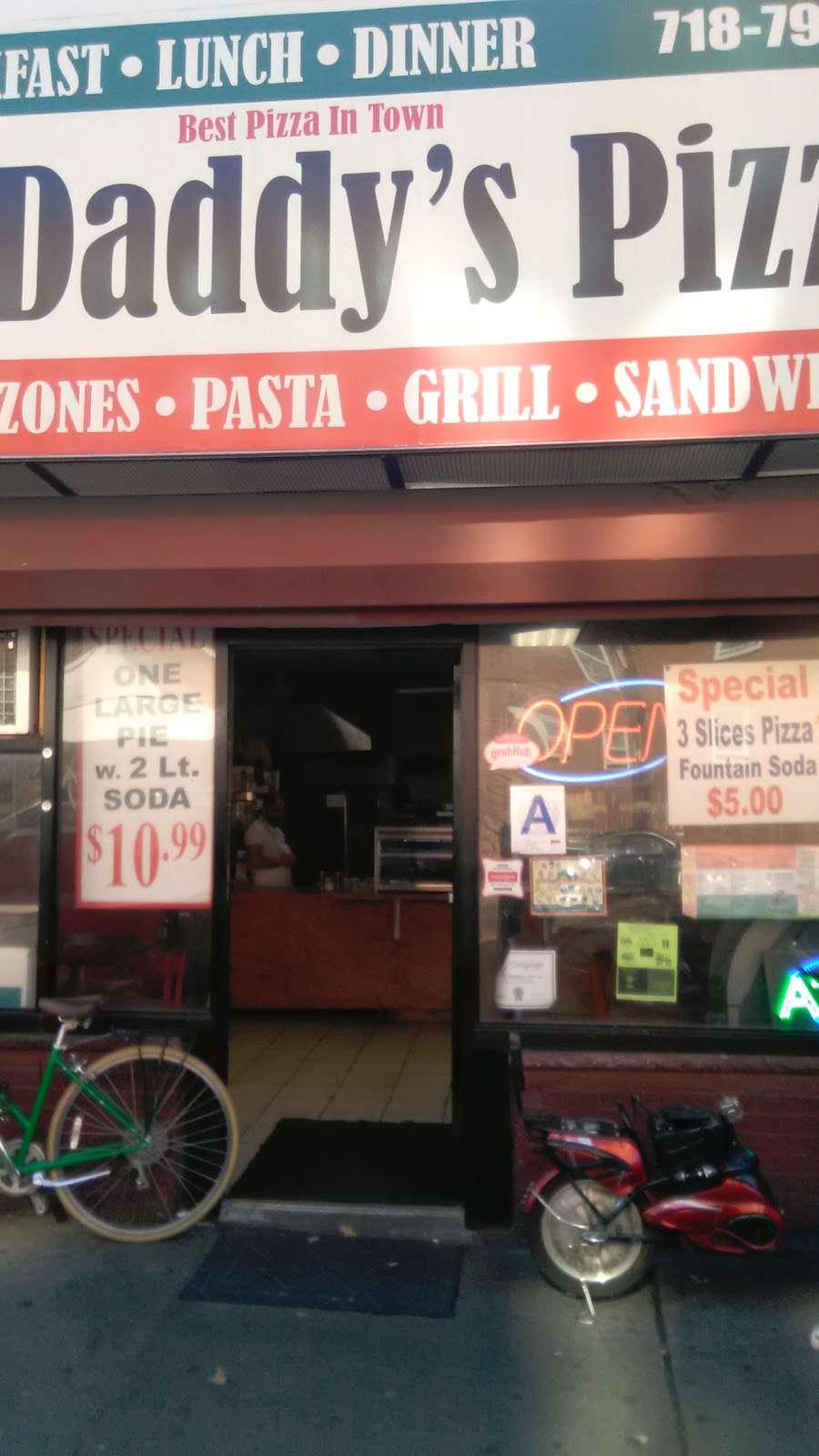 Big Daddys Pizza | 68 Lorraine St, Brooklyn, NY 11231 | Phone: (718) 797-9100