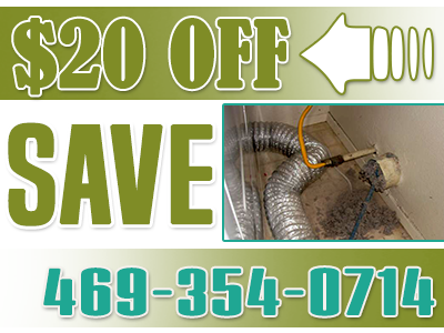 Dryer Vent Cleaning Rowlett TX | 4601 Toler Rd, Rowlett, TX 75089, USA | Phone: (469) 354-0714