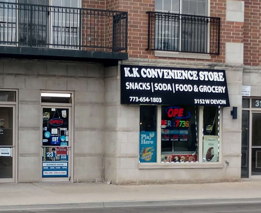 K.K. Convenience Store | 3152 W Devon Ave, Chicago, IL 60659, USA | Phone: (773) 654-1803