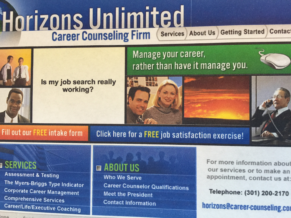 Horizons Unlimited | 17501 McDade Ct, Rockville, MD 20855, USA | Phone: (301) 200-2170