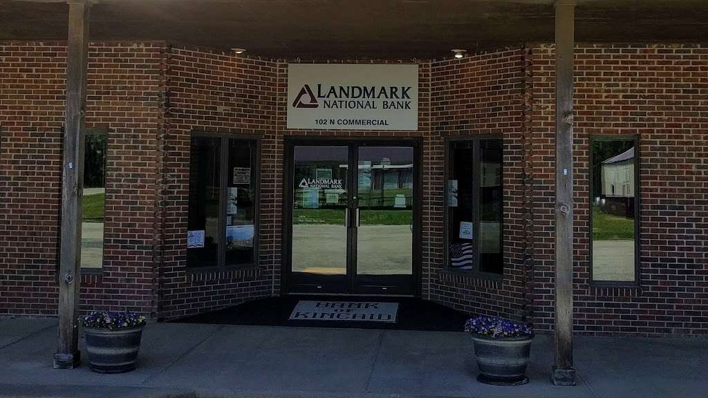 Landmark National Bank | 102 N Commercial St, Kincaid, KS 66039, USA | Phone: (620) 439-5315