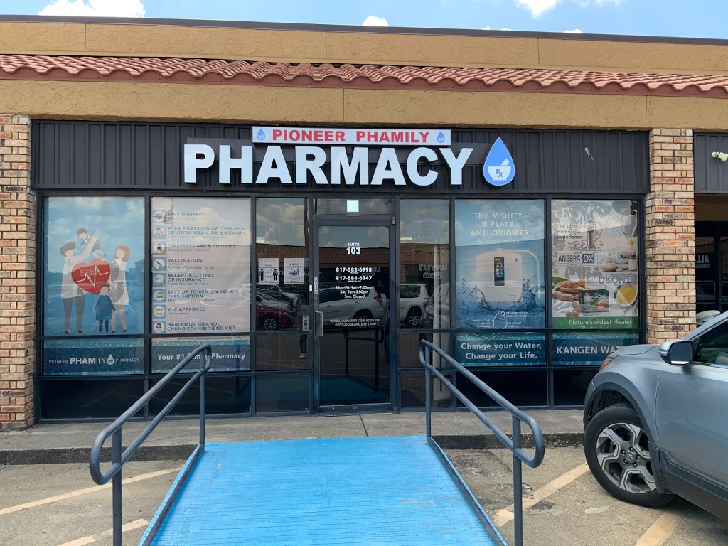 Pioneer Phamily Pharmacy | 1115 E Pioneer Pkwy STE 103, Arlington, TX 76010, USA | Phone: (817) 583-6998