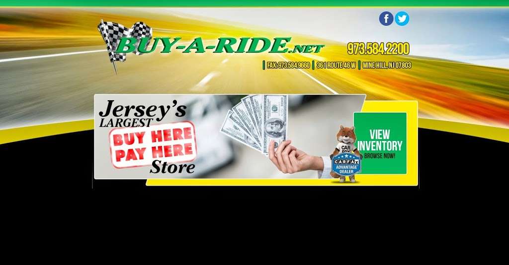 Buy-A-Ride.Net | 361 US-46, Mine Hill Township, NJ 07803, USA | Phone: (973) 584-2200
