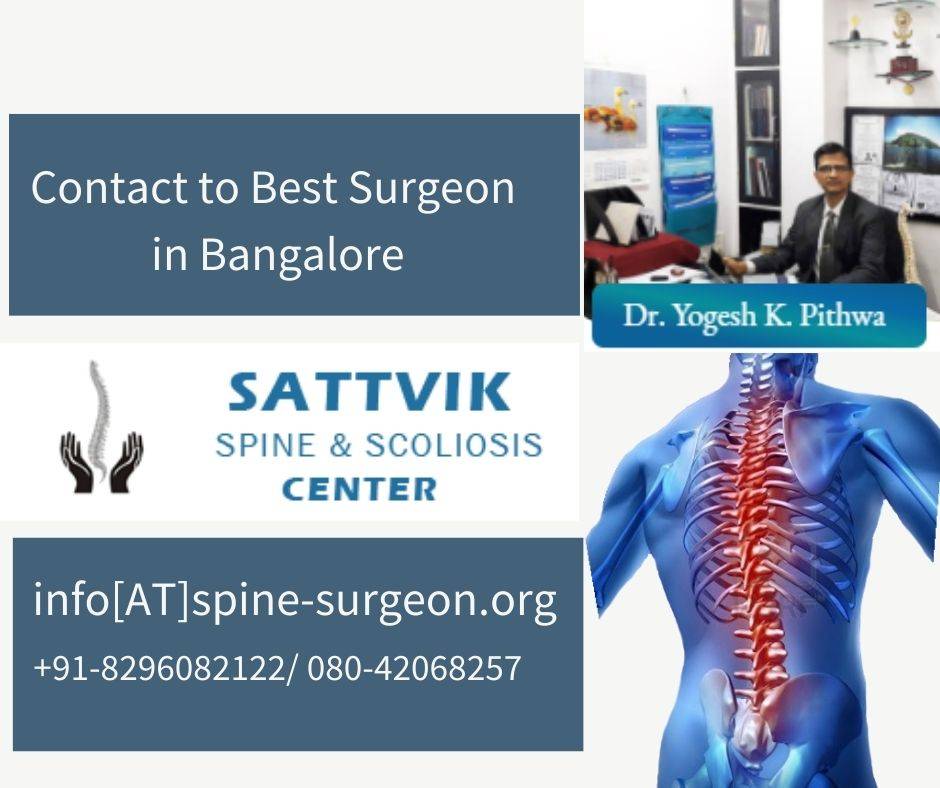 Sattvik Spine & Scoliosis Center - Best Spine Surgeon in Bangalo | No. 13 [old no. 1721], Vrindavan,41 "A" Cross, 18th Main Road, 4T Block, Jayanagar, Bengaluru, Karnataka 560041, India | Phone: +91 80 4206 8257