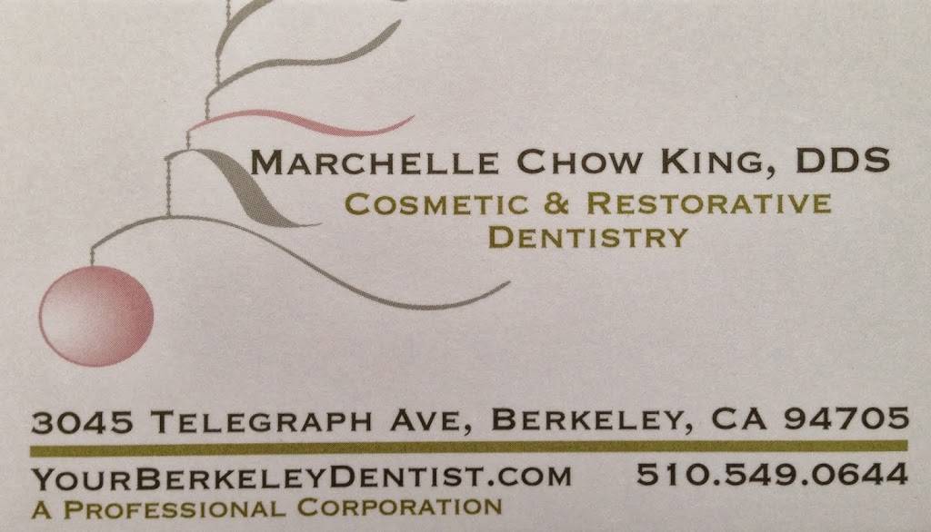 Dr. Marchelle C. King, DDS | 3045 Telegraph Ave, Berkeley, CA 94705, USA | Phone: (510) 549-0644