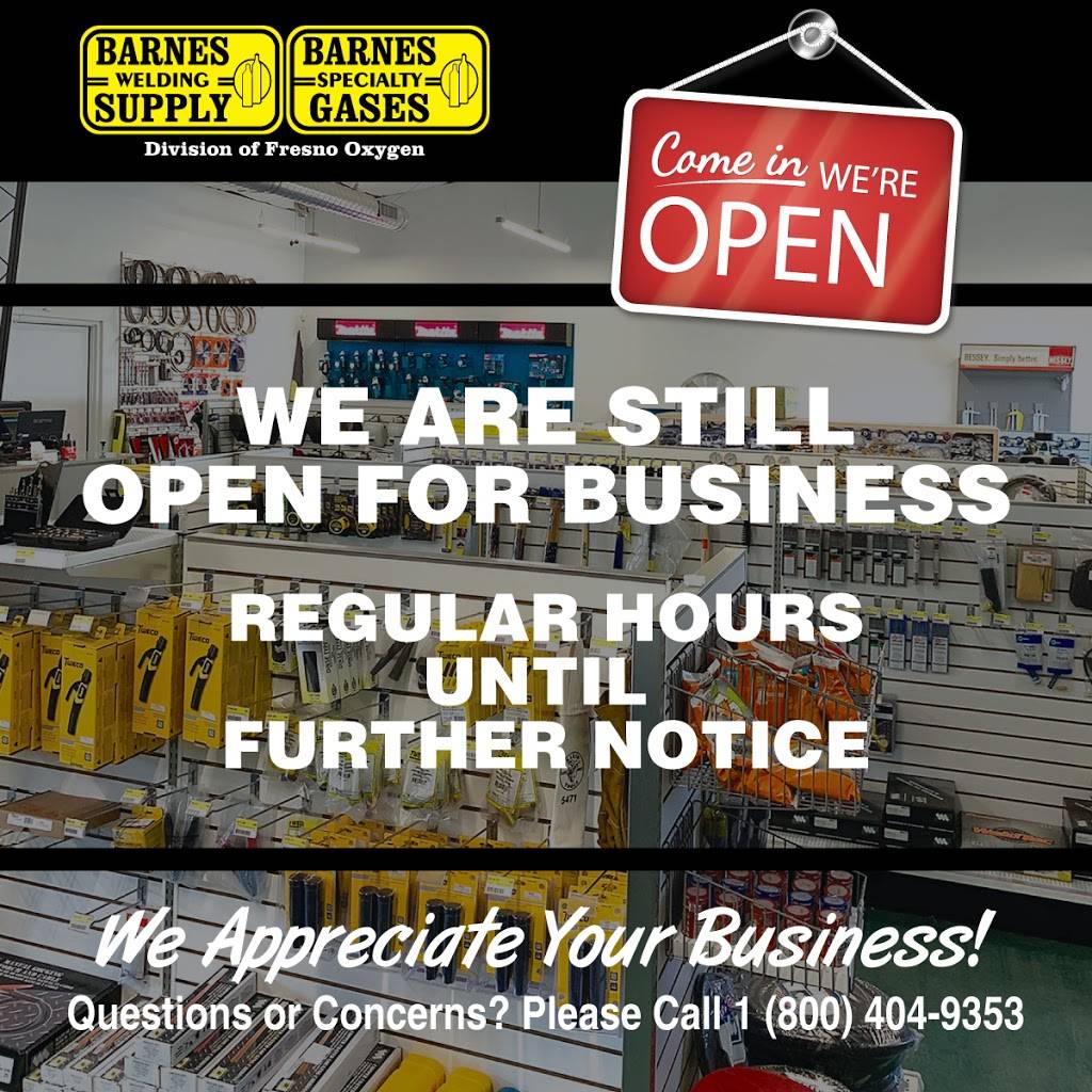 Barnes Welding Supply - Stockton | 1444 E Mariposa Rd, Stockton, CA 95205, USA | Phone: (209) 463-9353