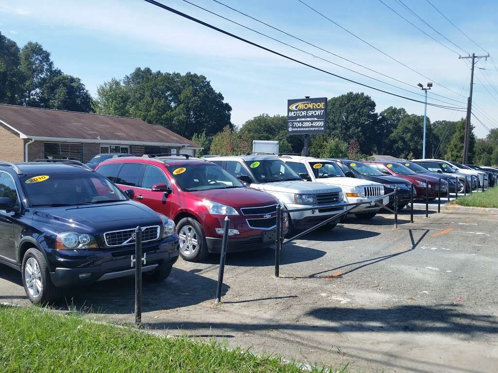 Monroe Motor Sport | 3603 W Hwy 74, Monroe, NC 28110 | Phone: (704) 289-4999