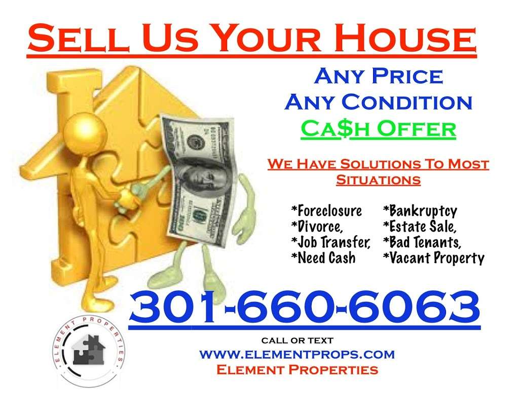 Element Properties, LLC | 225 W Chapline St, Sharpsburg, MD 21782, USA | Phone: (301) 660-6063