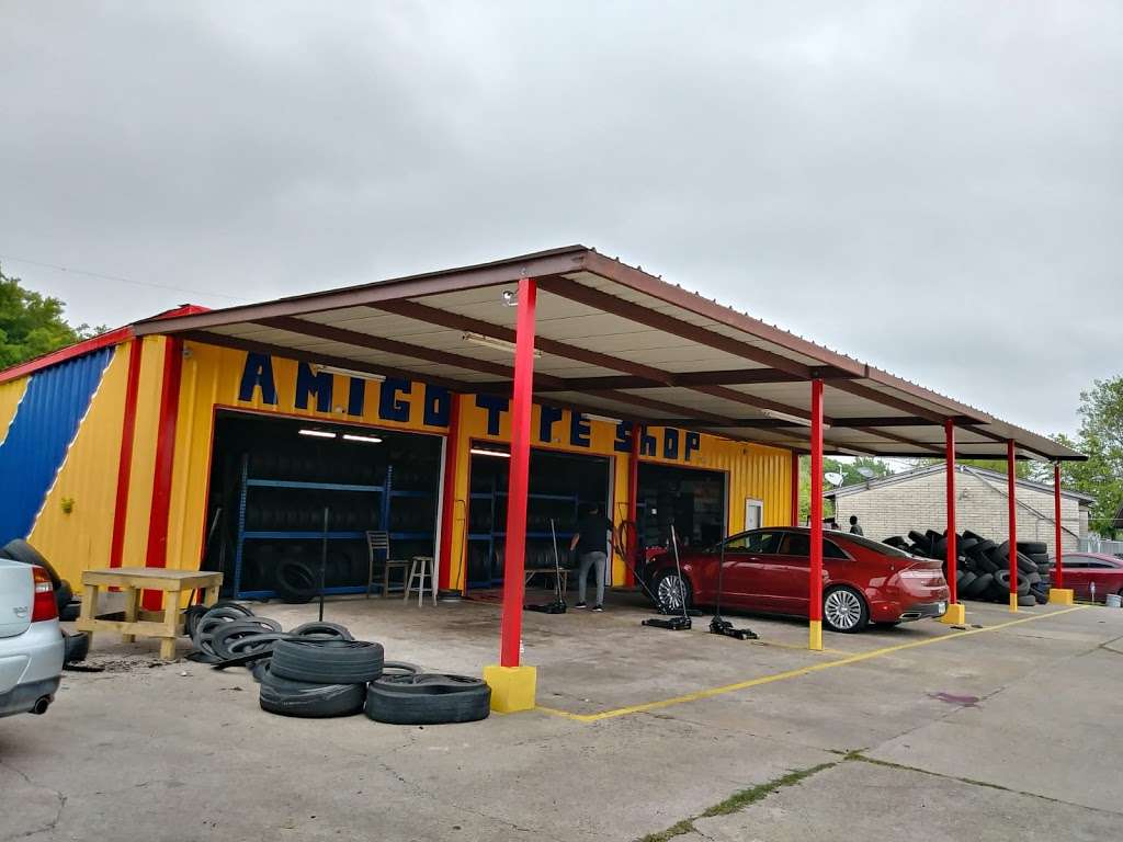 Amigos Tire Shop | 4225, 3519 Airport Blvd, Houston, TX 77051, USA | Phone: (713) 733-1095