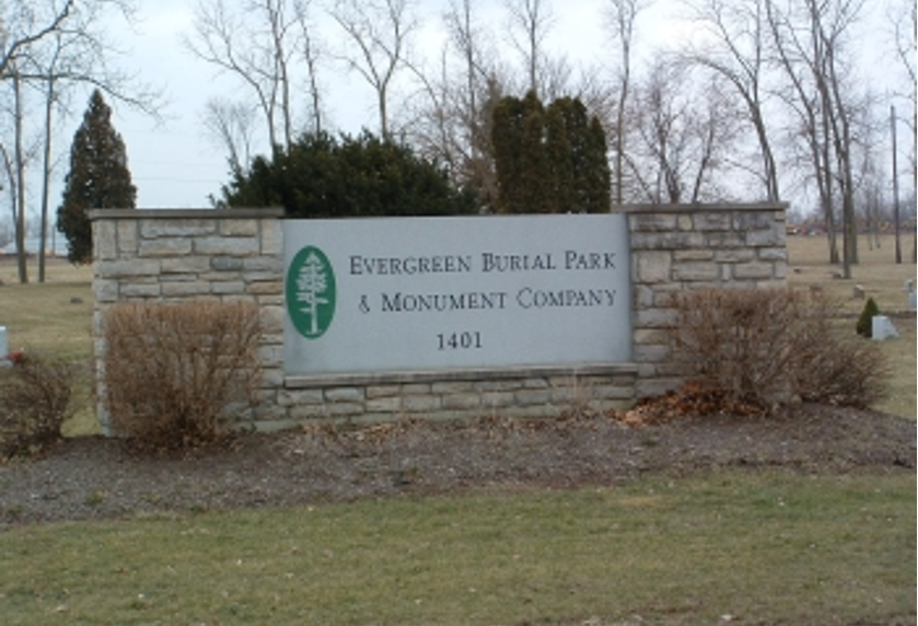 Evergreen Cemetery - Evergreen Monuments | 1401 Woodland Ave, Columbus, OH 43219, USA | Phone: (614) 252-9459