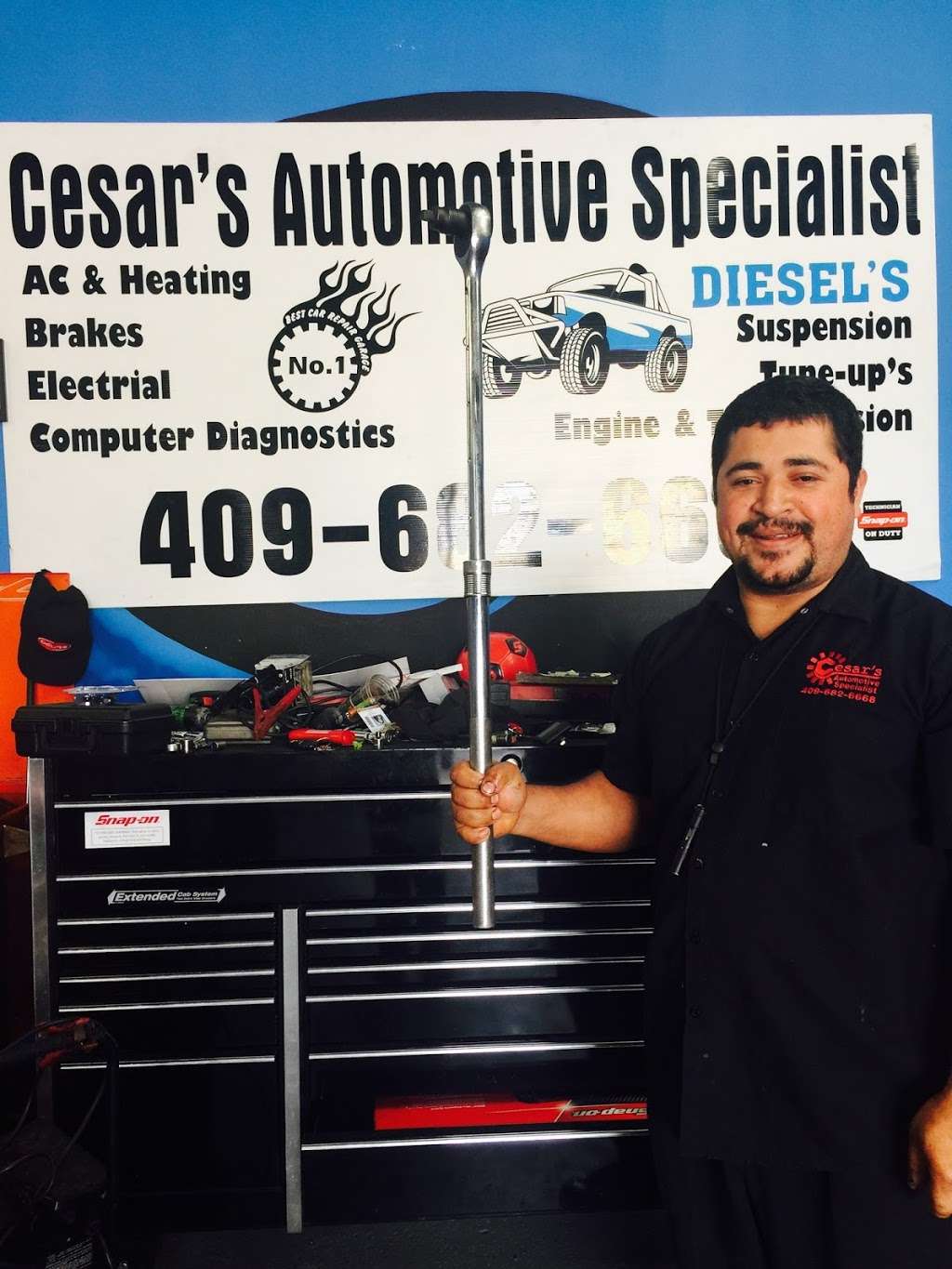 Cesars Automotive Specialist | 300 South Highway 146, Texas City, TX 77590, USA | Phone: (409) 682-6668