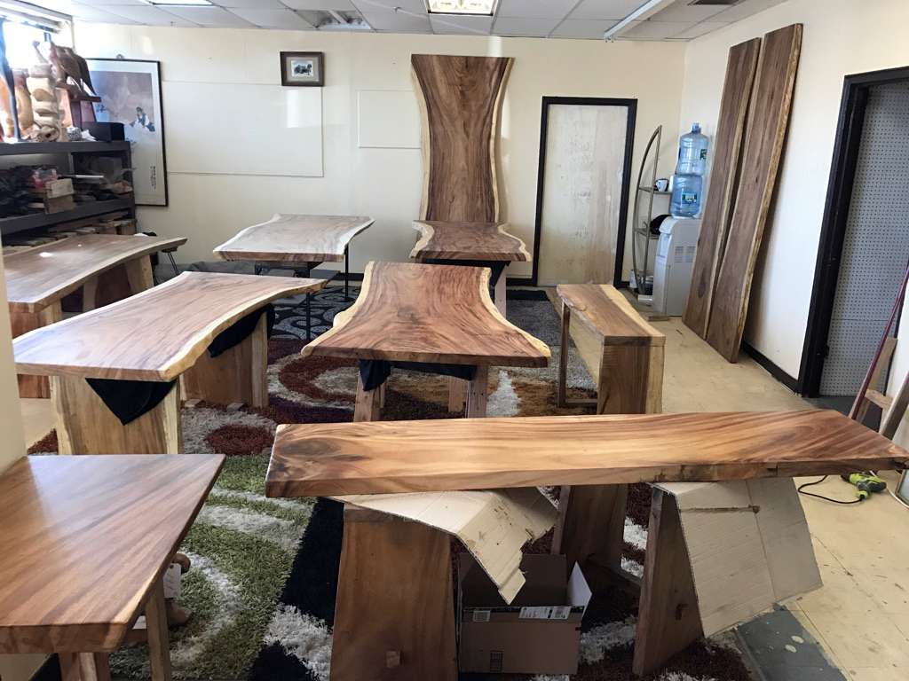 Live Edge Wood Furniture | 190 Miller Pl, Hicksville, NY 11801, USA | Phone: (516) 660-9767