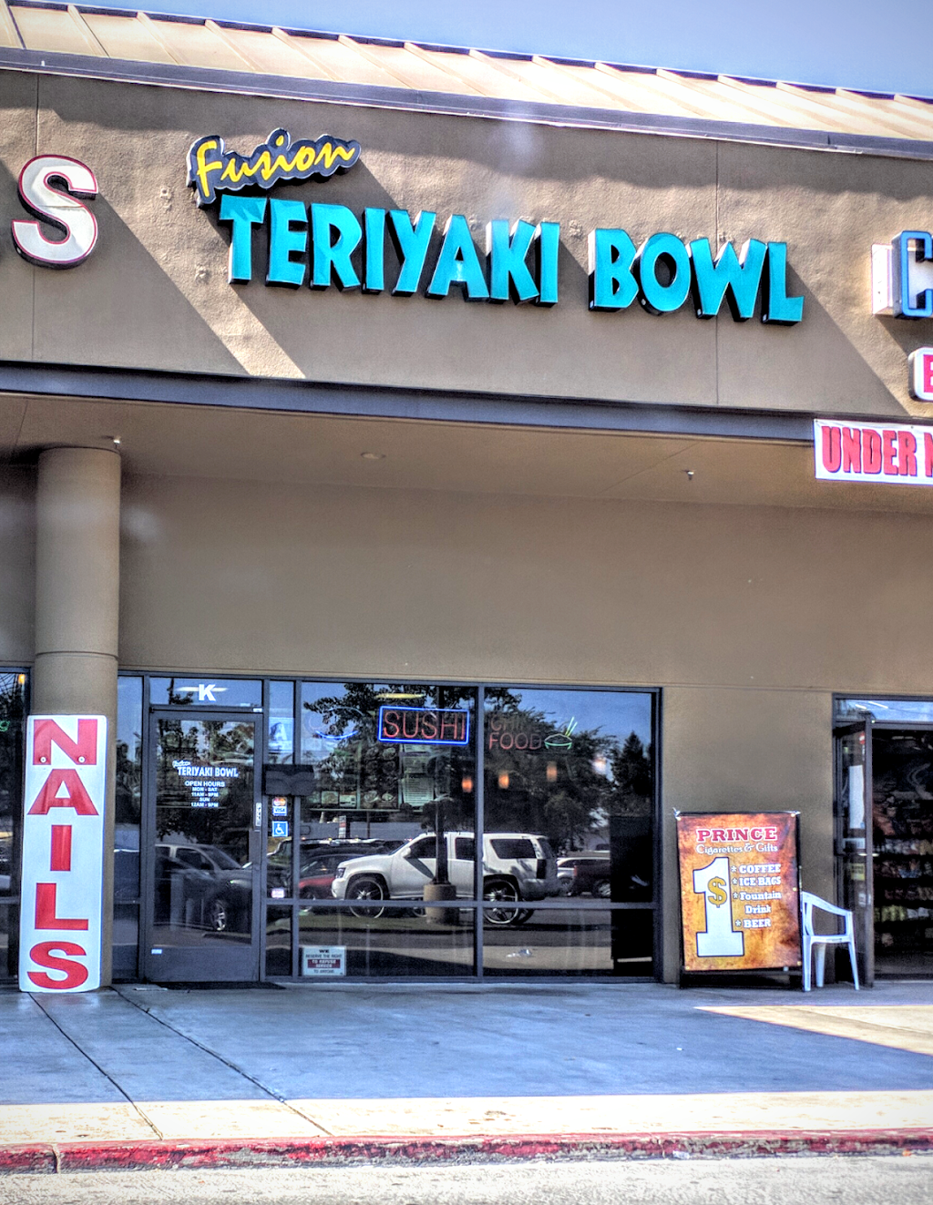 Fusion Terriyaki | 6300 White Ln # K, Bakersfield, CA 93309, USA | Phone: (661) 831-7100