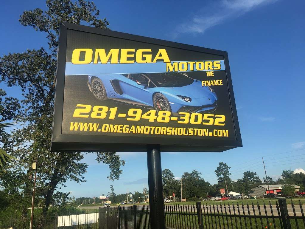Omega Motors | 8975 TX-242, Conroe, TX 77385, USA | Phone: (281) 948-3052