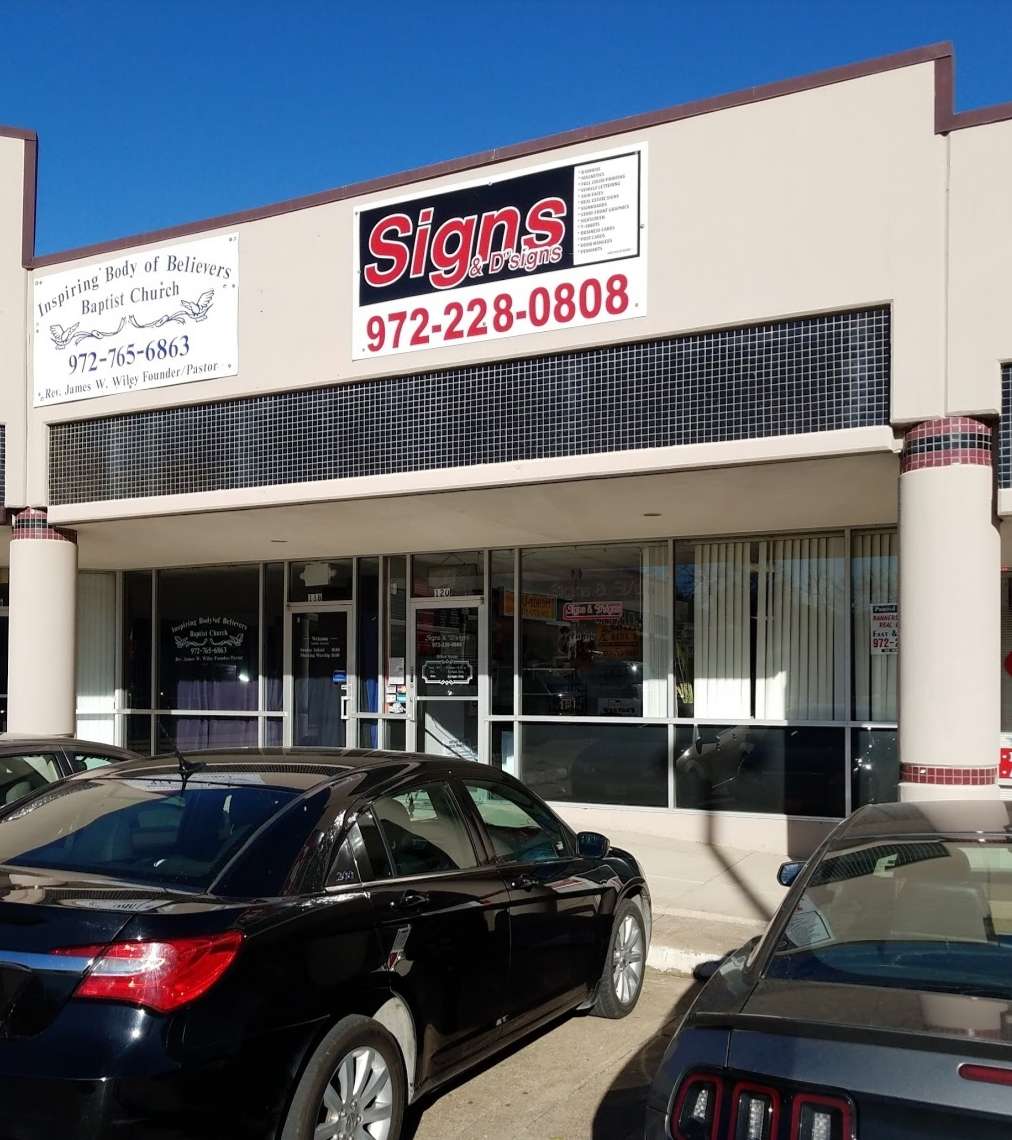 Signs & DSigns | 1223 E Belt Line Rd #120, DeSoto, TX 75115, United States | Phone: (972) 228-0808