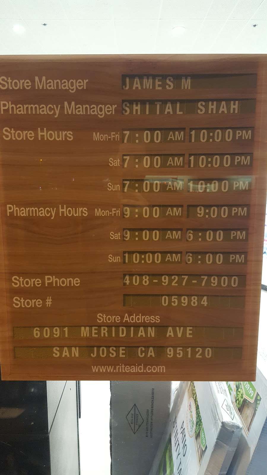 Rite Aid Pharmacy | San Jose, CA 95120, USA