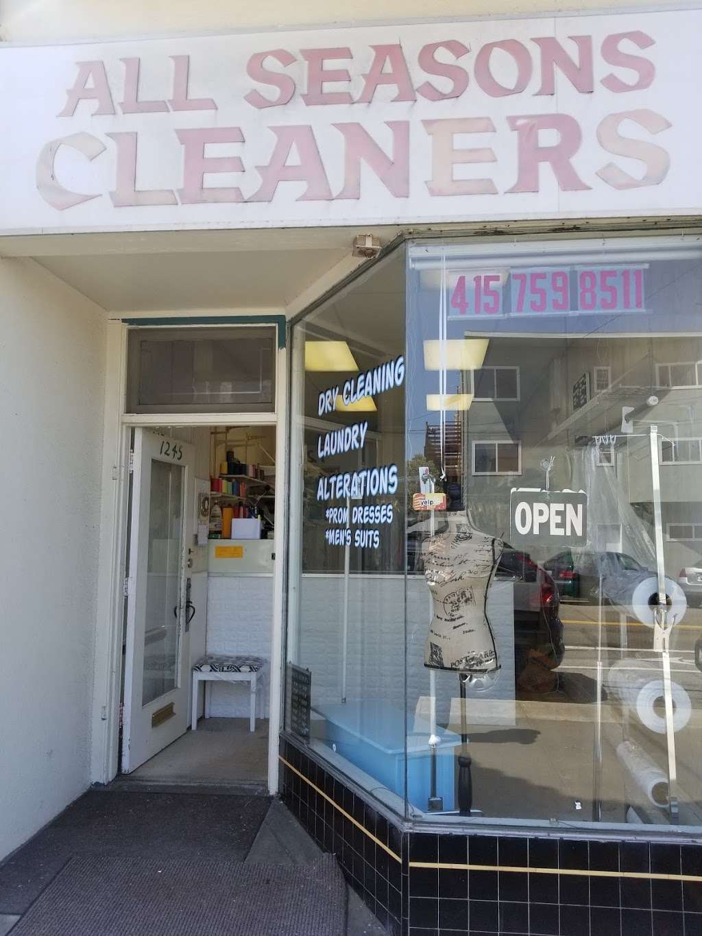 All Seasons Cleaners | 1245 Vicente St, San Francisco, CA 94116, USA | Phone: (415) 759-8511
