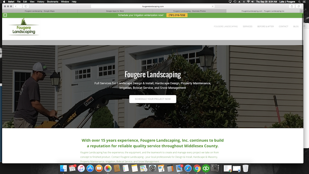 Fougere Landscaping Inc. | 29 Cook St, Billerica, MA 01821, USA | Phone: (781) 316-7232