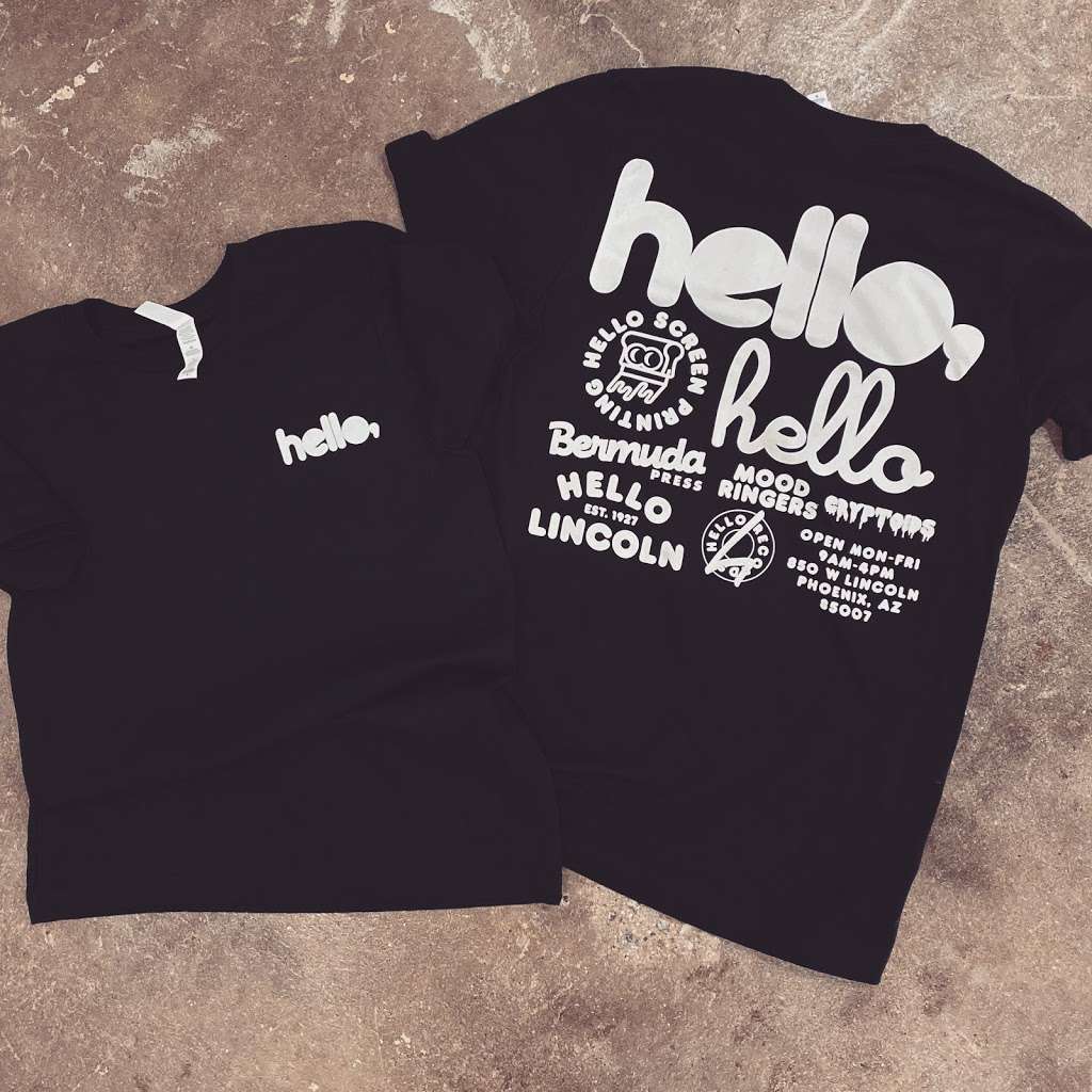 Hello Merch | 850 W Lincoln St, Phoenix, AZ 85007, USA