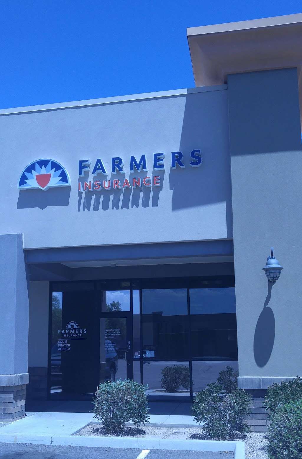 Farmers Insurance - Louie Fratini | 7800 N 55th Ave Ste 104, Glendale, AZ 85301, USA | Phone: (623) 247-7799