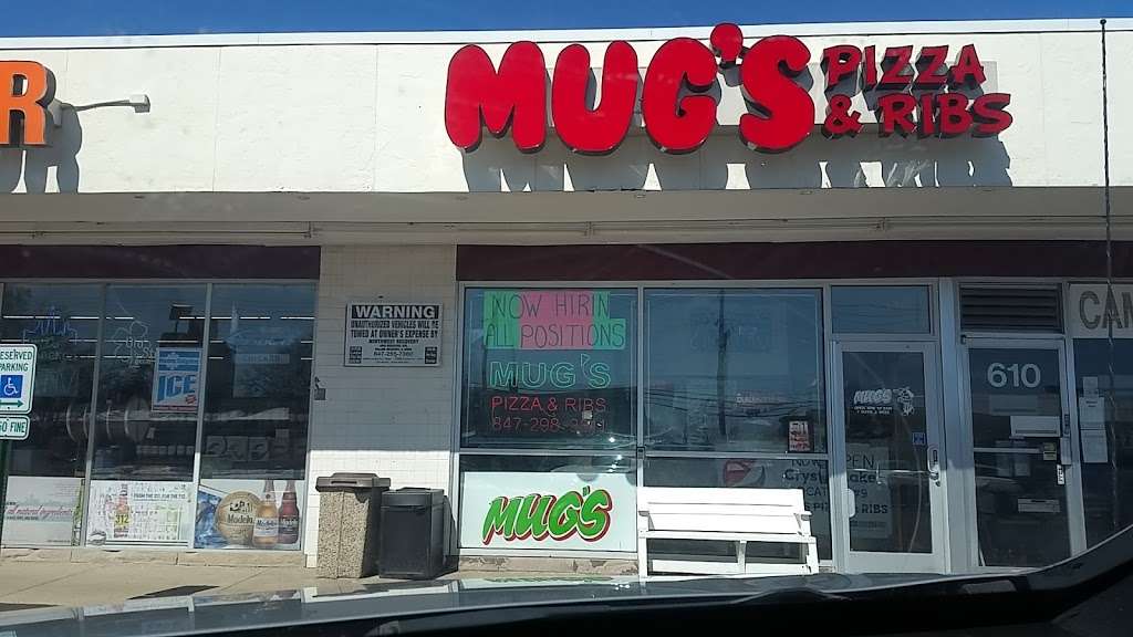 Mugs Pizza and Ribs | 600 E Central Rd, Des Plaines, IL 60016, USA | Phone: (847) 298-3311