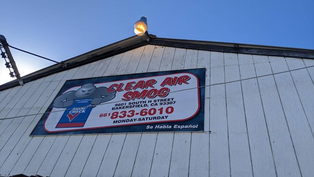 Clear Smog | 9601 S H St, Bakersfield, CA 93307, USA | Phone: (661) 833-6010