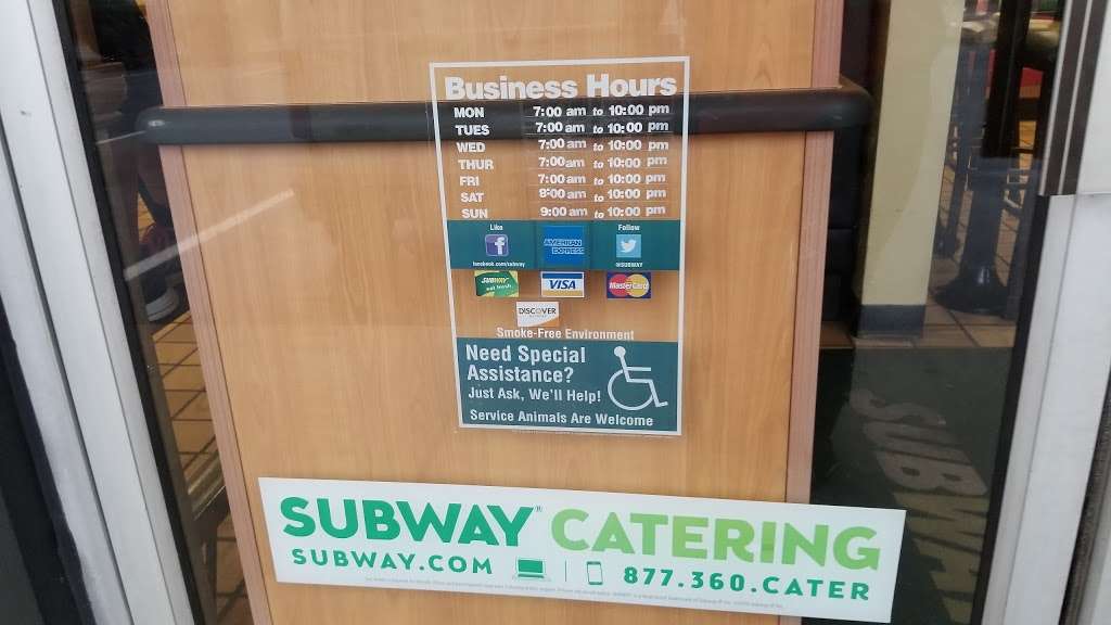Subway Restaurants | 350 D. Best Avenue, Walnutport, PA 18088, USA | Phone: (610) 760-0777