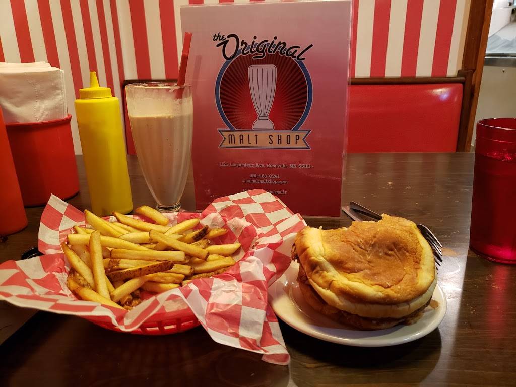 Original Malt Shop | 1125 Larpenteur Ave W, Roseville, MN 55113, USA | Phone: (651) 488-0241