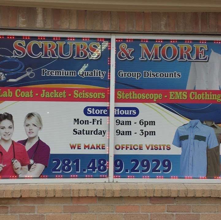 Scrubs & More | 19931 Hwy 6 Suite C-1, Manvel, TX 77578, USA | Phone: (281) 489-2929