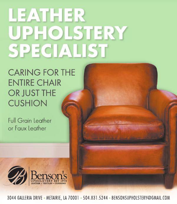 Bensons Upholstery | 2015 Ridgelake Dr, Metairie, LA 70001, USA | Phone: (504) 831-5244