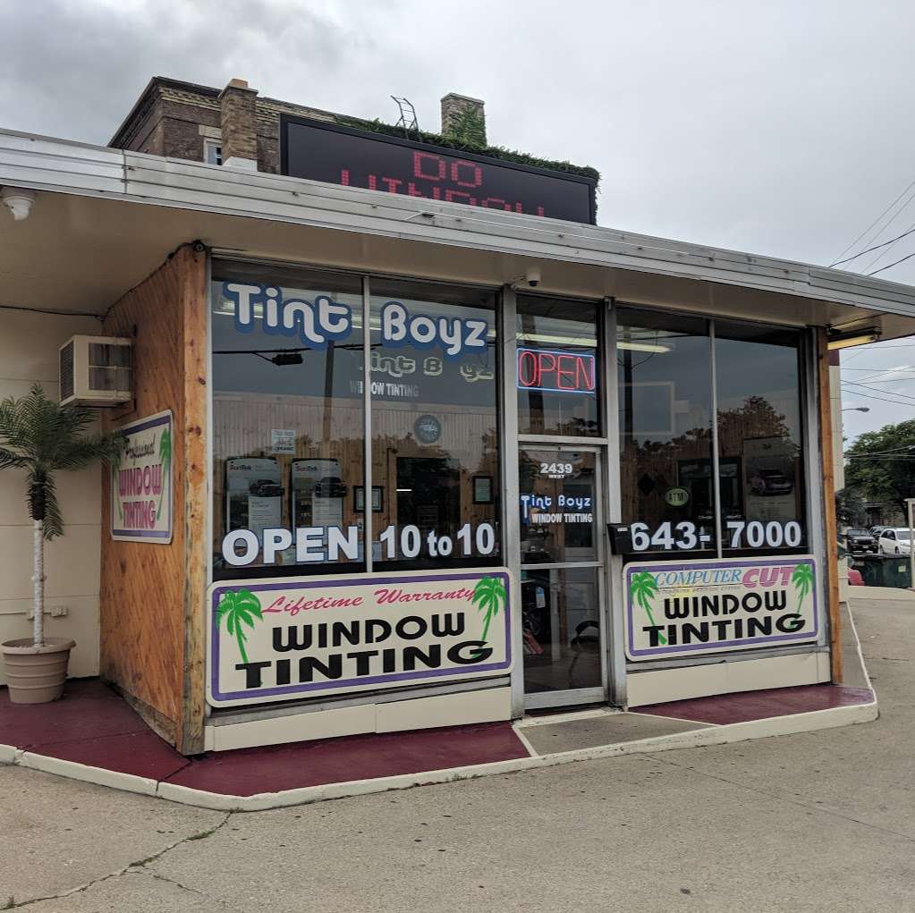 Tint Boyz Window Tinting | 2439 W Lincoln Ave, Milwaukee, WI 53215, USA | Phone: (414) 643-7000