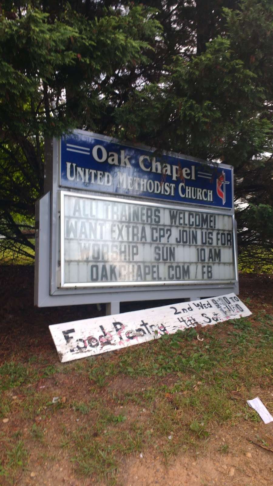 Oak Chapel United Methodist Church | 14500 Layhill Rd, Silver Spring, MD 20906, USA | Phone: (301) 598-0000