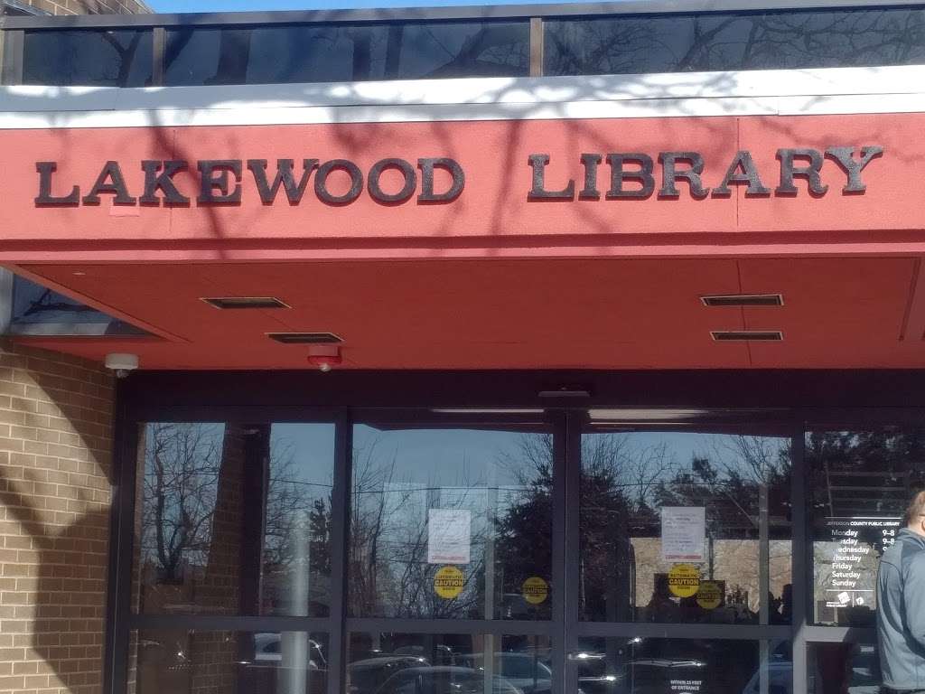 Lakewood Library - Jefferson County Public Library | 10200 W 20th Ave, Lakewood, CO 80215, USA | Phone: (303) 235-5275