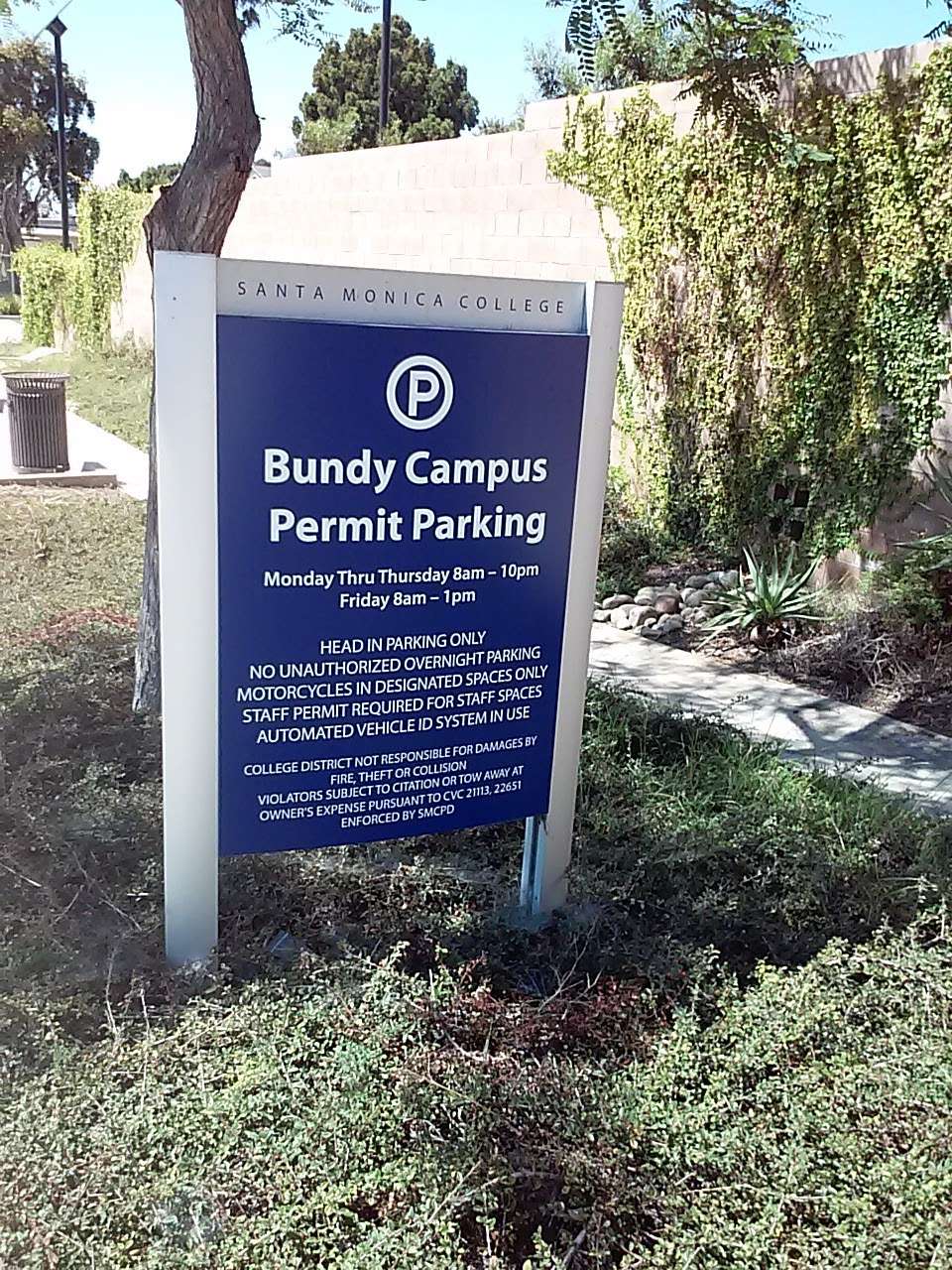 SMC Bundy Campus Parking Lot | Los Angeles, CA 90066, USA