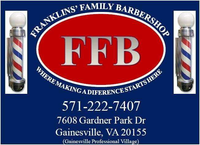 Franklins Family Barbershop | 7608 Gardner Park Dr, Gainesville, VA 20155, USA | Phone: (571) 222-7407