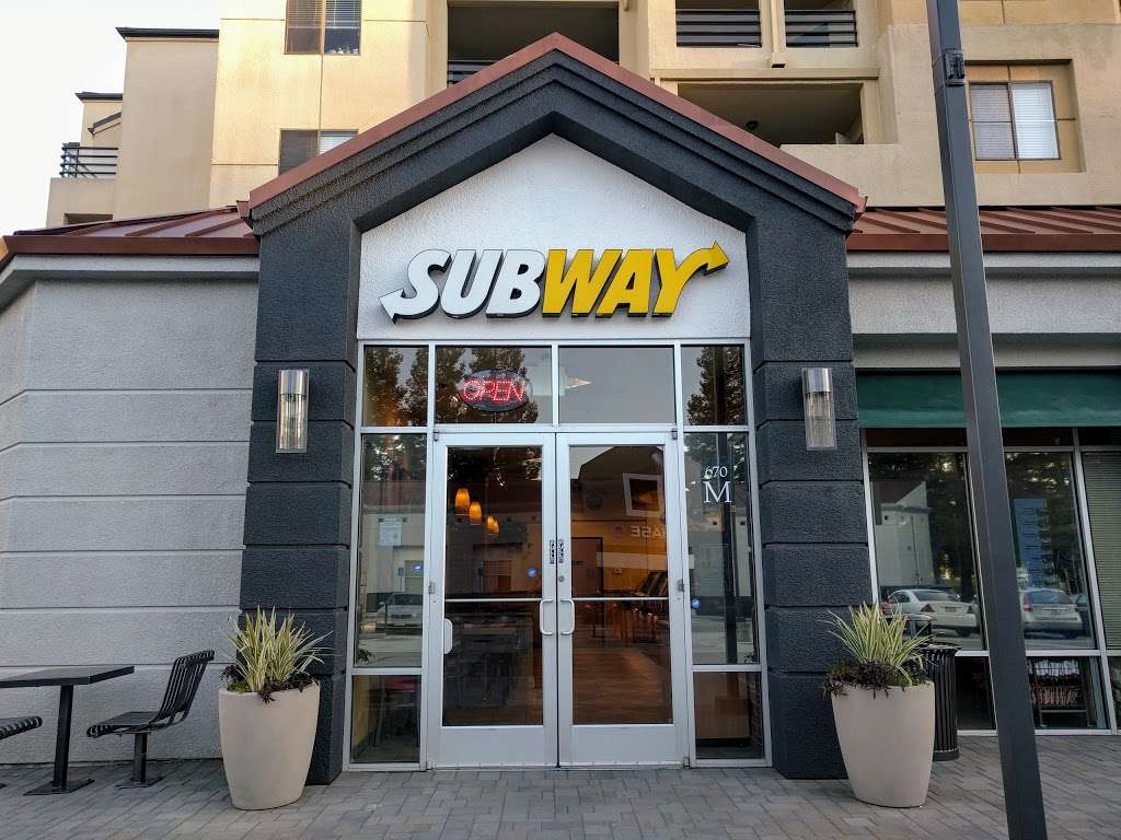 Subway Restaurants | 670 River Oaks Parkway, Marketplace Suite M, San Jose, CA 95134, USA | Phone: (408) 434-6877