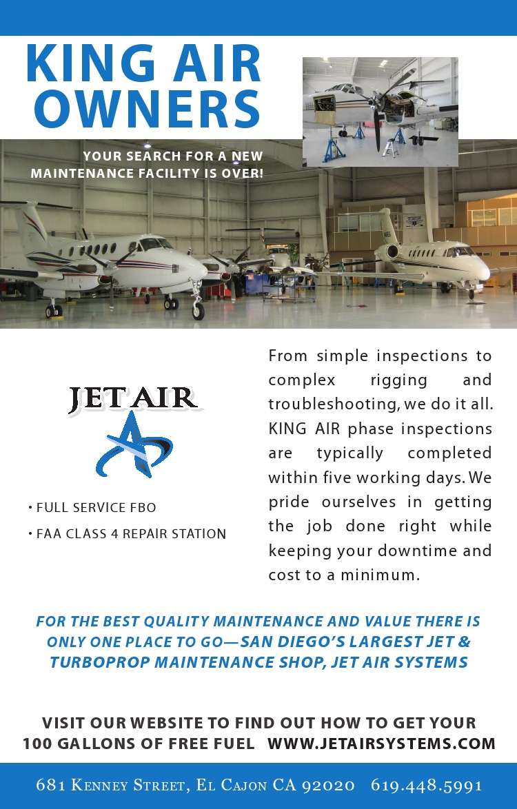 Jet Air Systems | 681 Kenney St, El Cajon, CA 92020, USA | Phone: (619) 448-5991