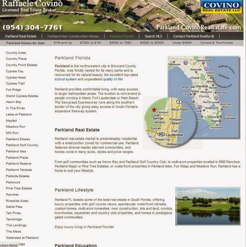 Parkland Real Estate | Parkland, FL 33076, USA | Phone: (954) 304-7761