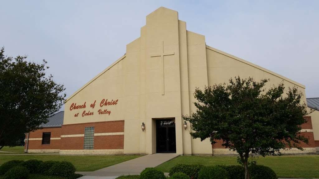 Church of Christ At Cedar Valley | 4013 N Dallas Ave, Lancaster, TX 75134 | Phone: (469) 567-1822