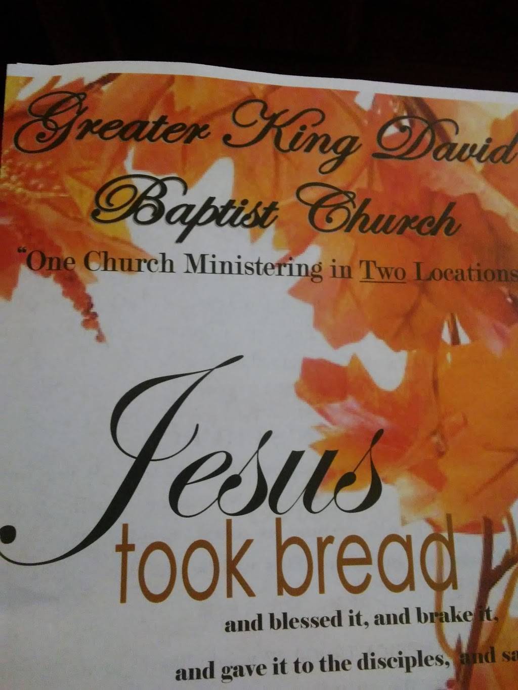 Greater King David Baptist Church | 222 Blount Rd, Baton Rouge, LA 70807, USA | Phone: (225) 775-2343