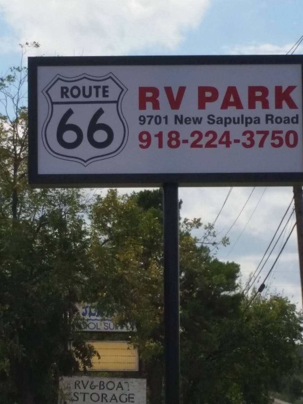 Route 66 RV Park - Tulsa, Sapulpa | 9755 State Highway 66 Formerly - 9701, New Sapulpa Rd, Sapulpa, OK 74066, USA | Phone: (918) 224-3750